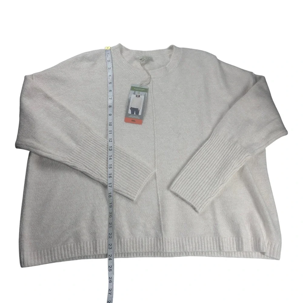Legendary‎ Outfitters Cream Oatmeal Heather Knit Crewneck Sweater XXL Cozy NEW